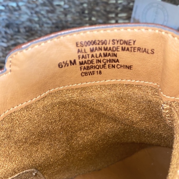 Brown boots ankle boots leather for women - Picture 9 of 11